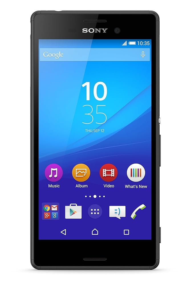 Sony Xperia M4 Aqua Unlocked Cell Phone - Black (U.S.